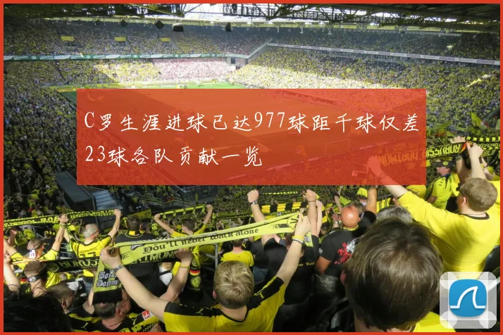 C罗生涯进球已达977球距千球仅差23球各队贡献一览